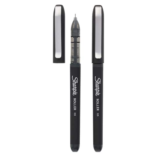 Sharpie&#xAE; 0.5mm Black Rollerball Pens
